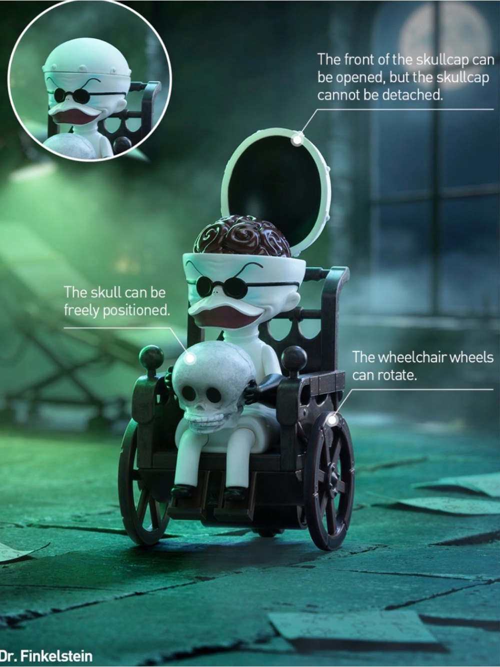 Disneys Tim Burton Nighmare Before Christmas Dr Finkelstein - Picture 2 of 4